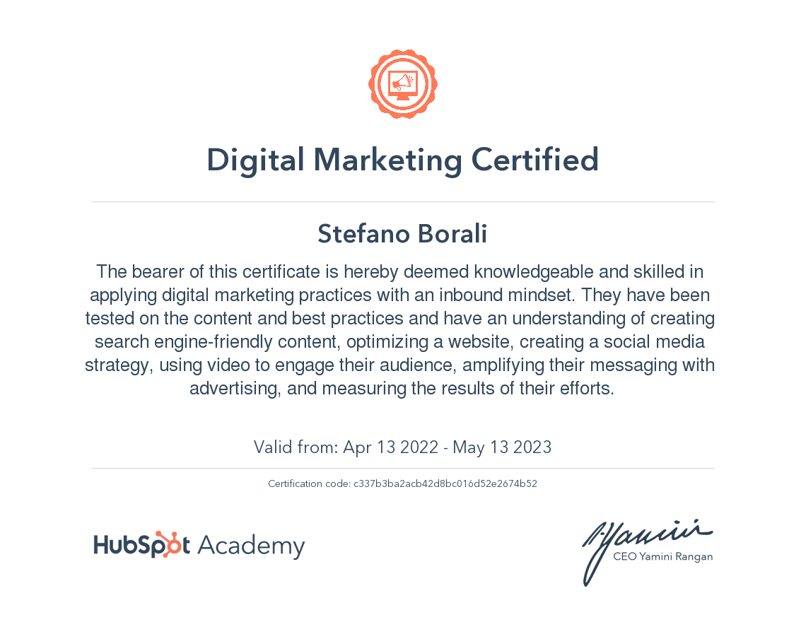 HubSpot Digital Marketing